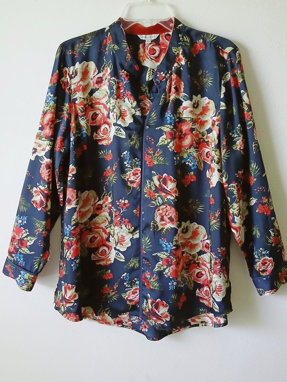 John Mark Santa Fe Floral Tunic Top Size